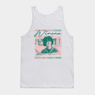 Winona Ryder • • • 1990s Aesthetic Design Tank Top